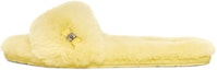 Buy (W) UGG 黄色金属蝴蝶结毛毛拖鞋 1005565-MRT