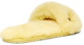 Purchase (W) UGG 黄色金属蝴蝶结毛毛拖鞋 1005565-MRT