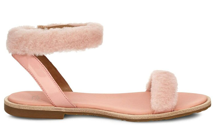 Order (W) UGG フラッフスプリングス 軽量サンダル (ピンク) 1101438-SSET