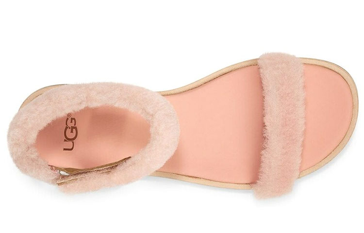 Shop (W) UGG フラッフスプリングス 軽量サンダル (ピンク) 1101438-SSET