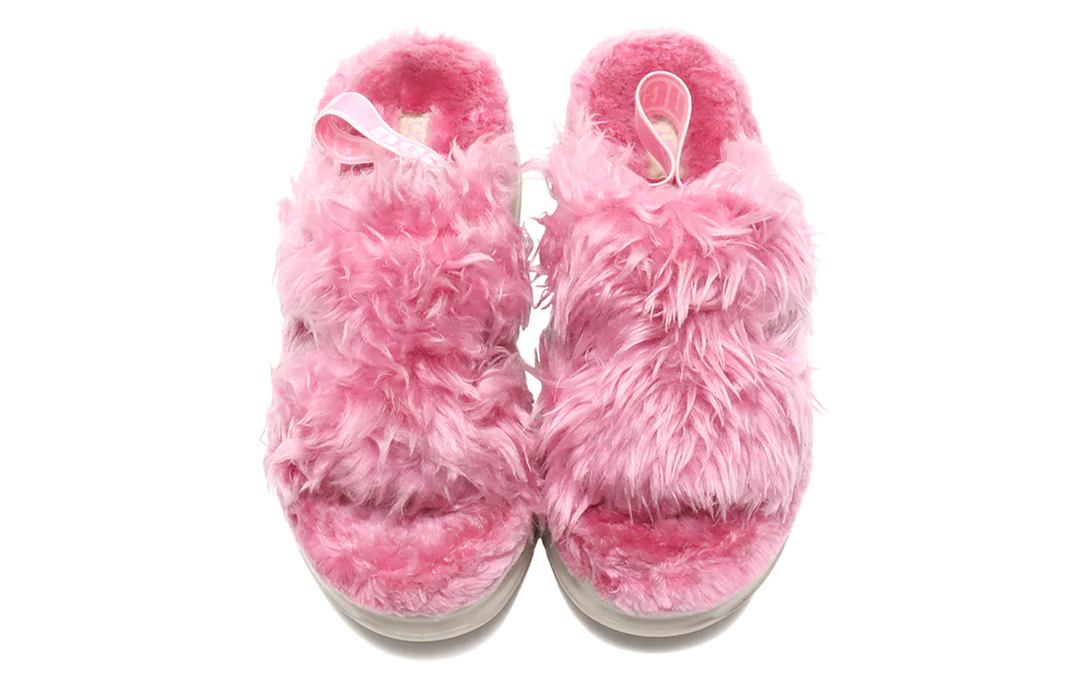 Shop (W) UGG Fluff Sugar 'Pinkred Putih' 1117325-PINK