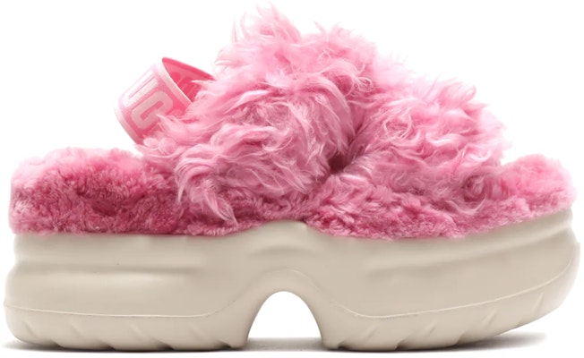 (Women) UGG Fluff Sugar 'Pinkred White' 1117325-PINK Order (Women) UGG Fluff Sugar 'Pinkred White' 1117325-PINK
