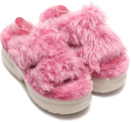 (Women) UGG Fluff Sugar 'Pinkred White' 1117325-PINK Lookbook (Women) UGG Fluff Sugar 'Pinkred White' 1117325-PINK