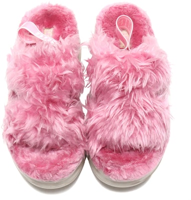 (Women) UGG Fluff Sugar 'Pinkred White' 1117325-PINK Shop (Women) UGG Fluff Sugar 'Pinkred White' 1117325-PINK