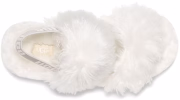 Shop (W) UGG Fluff Sugar Sandal Wanita 1119999-WHT