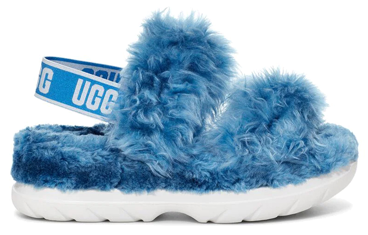 Order (W) UGG Fluff糖果凉鞋“蓝色” 1119999-SEAL