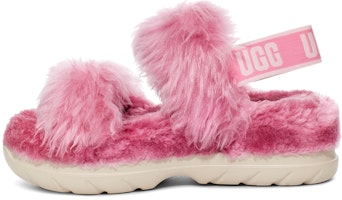 (Women) UGG Fluff Sugar Sandal 'Light Comfort Pink' 1119999-PINK (Women) UGG Fluff Sugar Sandal 'Light Comfort Pink' 1119999-PINK
