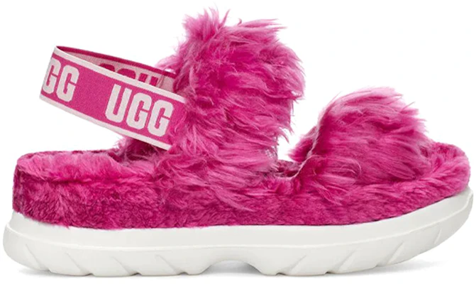 (W) Sandal UGG Fluff Sugar 'Magenta' 1119999-DFRT Order (W) Sandal UGG Fluff Sugar 'Magenta' 1119999-DFRT