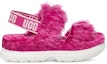 Order (W) UGG Fluff Sugar Sandal 'Magenta' Wanita Terbaru 1119999-DFRT