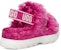 (W) UGG Fluff Sugar Sandal 'Magenta' Wanita Terbaru 1119999-DFRT