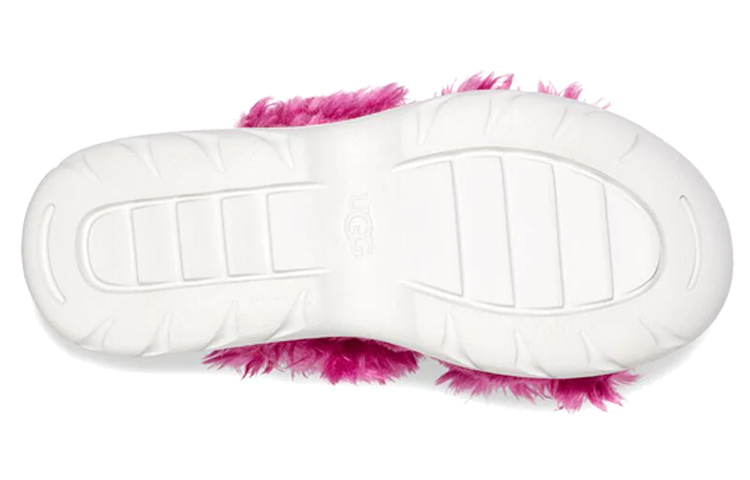 Details for (W) Sandal UGG Fluff Sugar 'Magenta' 1119999-DFRT