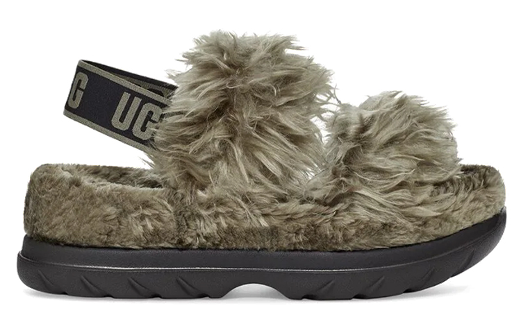 Order (W) Sandal UGG Fluff Sugar 'Olive' 1119999-BTOL