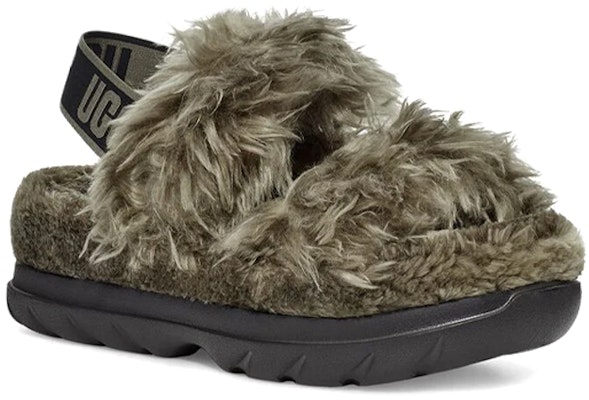 (Women) UGG Fluff Sugar Sandal 'Olive' 1119999-BTOL Lookbook (Women) UGG Fluff Sugar Sandal 'Olive' 1119999-BTOL