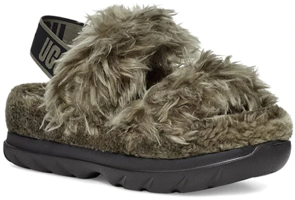 (W) Sandal UGG Fluff Sugar 'Olive' 1119999-BTOL Lookbook (W) Sandal UGG Fluff Sugar 'Olive' 1119999-BTOL