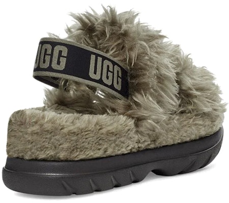 (Women) UGG Fluff Sugar Sandal 'Olive' 1119999-BTOL Purchase (Women) UGG Fluff Sugar Sandal 'Olive' 1119999-BTOL