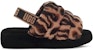 (W) UGG Slip-On 'Slide Bulu Fesyen - Coklat' 1125008-LBTT