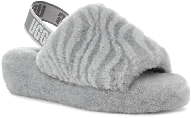 (Women) UGG Fluff Yeah 'Grey Wave Open-Toe' 1125009-CBB Lookbook (Women) UGG Fluff Yeah 'Grey Wave Open-Toe' 1125009-CBB