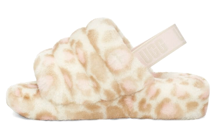 Buy (Women) UGG Fluff Yeah Slide 'Panther Print' 1120903-WHT