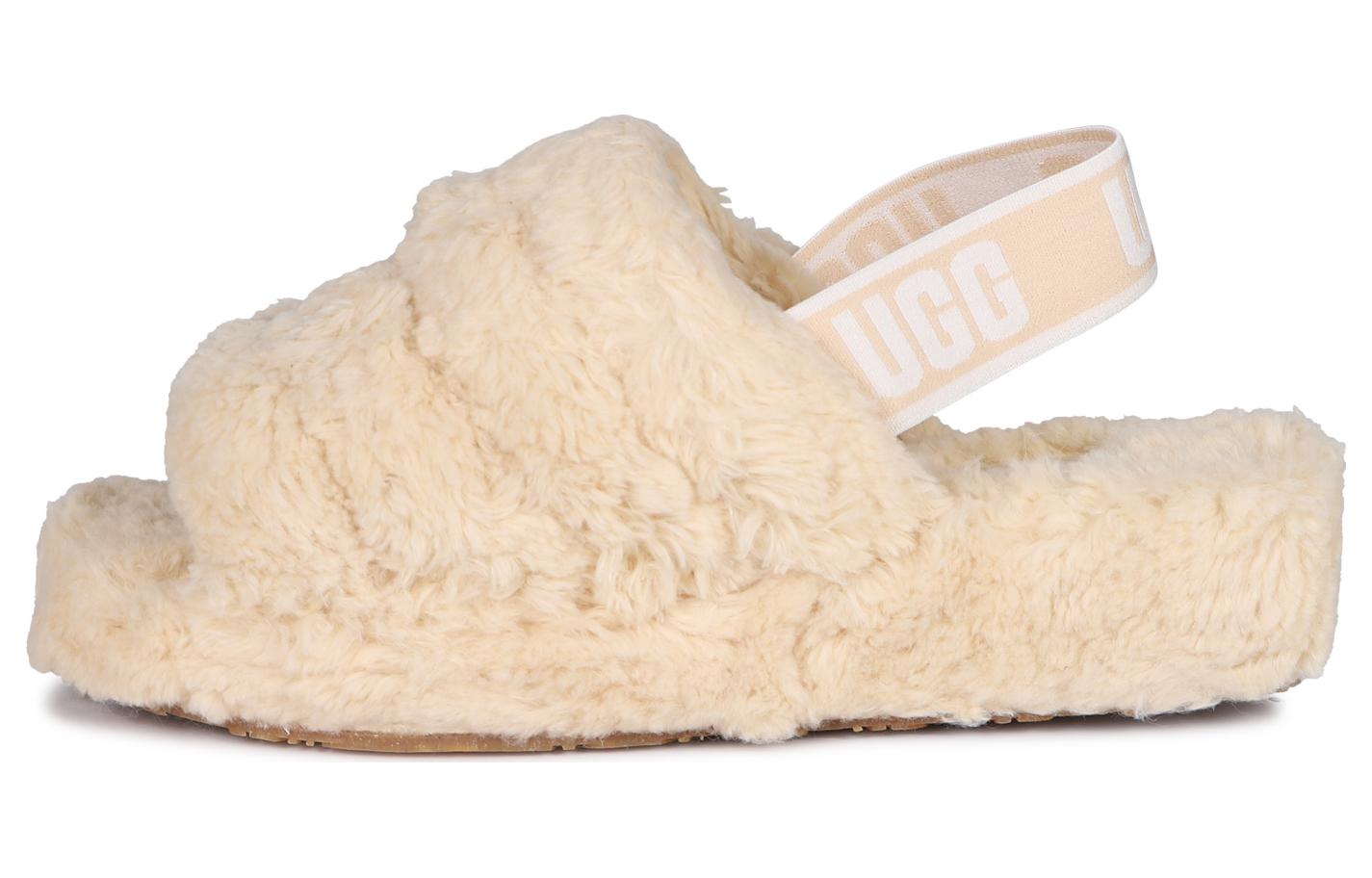 (W) UGG Fluff Yeah 'Light Beige'