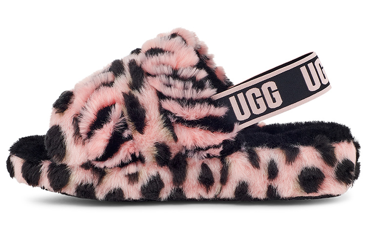 (Women) UGG Fluff Yeah 'Pink Scallop' 1127073-PSLP