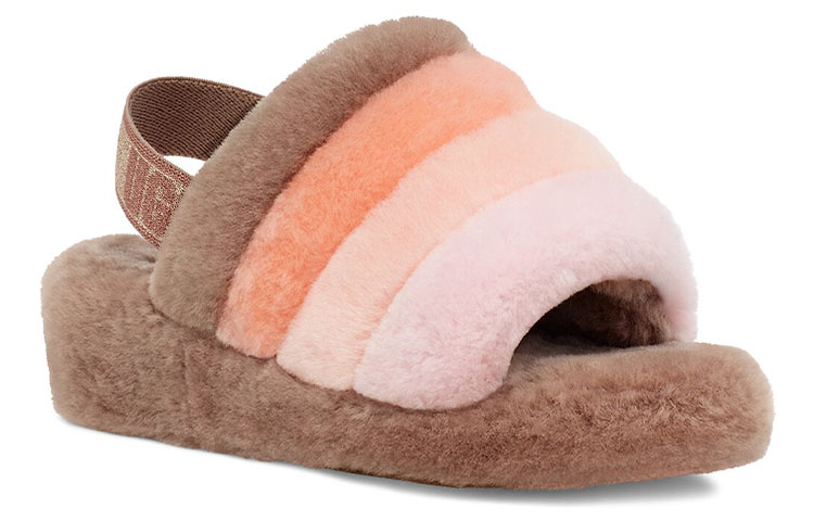 Lookbook (W) UGG Fluff Yeah 'Walnut' Sandalias Mujer 1122990-BWMT