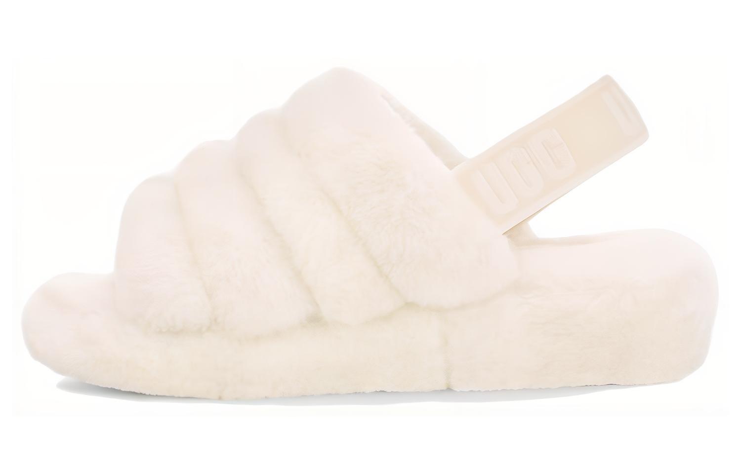 (Women) UGG Fluff Yeah 'White' 1095119-White