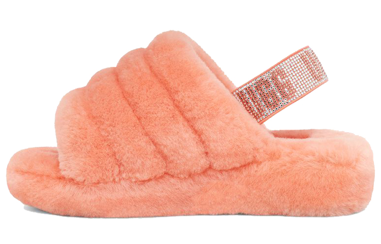(Women) UGG Fluff Yeah Bling 'Orange' 1116071-STCR