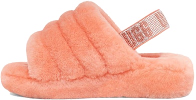 (Women) UGG Fluff Yeah Bling 'Orange' 1116071-STCR (Women) UGG Fluff Yeah Bling 'Orange' 1116071-STCR