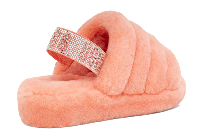 Lookbook (Women) UGG Fluff Yeah Bling 'Orange' 1116071-STCR