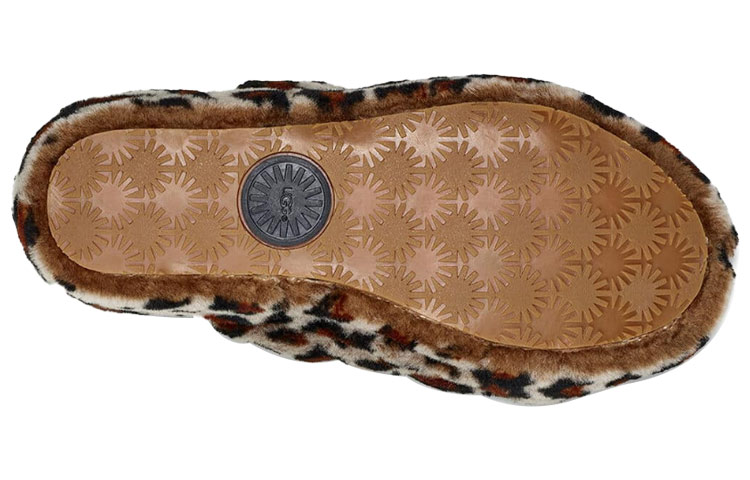 Details for (W) UGG Fluff Yeah Ciabatta Leopardata Stampa Leopardo 1106252-AMP