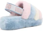 Shop (W) UGG Fluff Yeah Sandalen Roze Blauw 1114751-PSTR