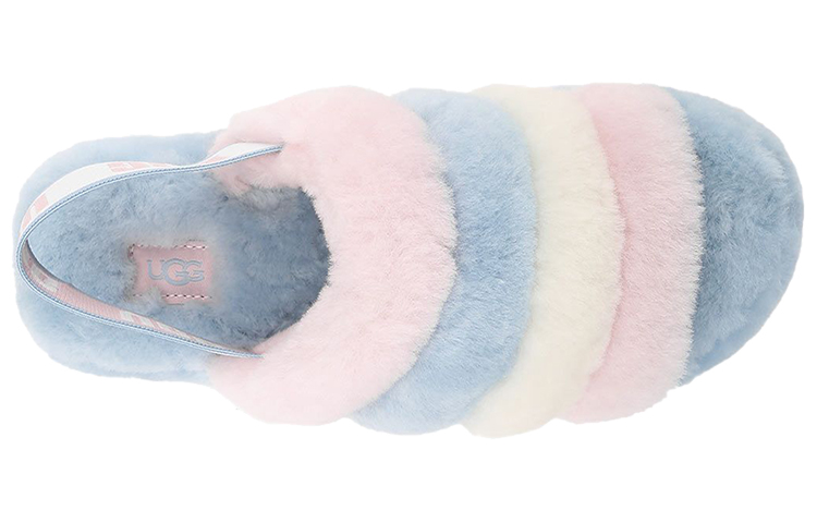 Purchase (W) UGG Fluff Yeah Sandalen Roze Blauw 1114751-PSTR