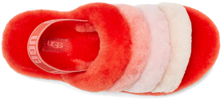 Purchase (W) UGG Fluff Yeah Sandal Merah Putih 1097169-LFMLT