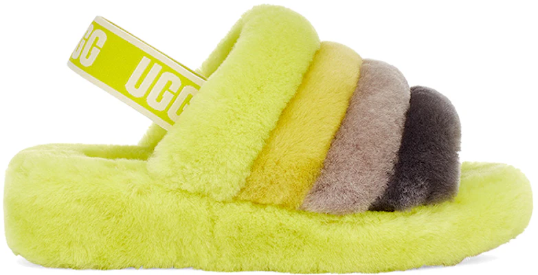 (W) UGG Fluff Yeah Sandal Kuning 1097169-SLML Order (W) UGG Fluff Yeah Sandal Kuning 1097169-SLML