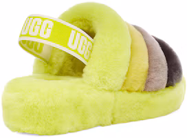 Shop (W) UGG Fluff Yeah Sandal Kuning 1097169-SLML