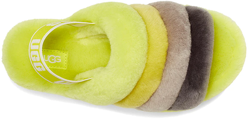 (W) UGG Fluff Yeah Sandal Kuning 1097169-SLML Purchase (W) UGG Fluff Yeah Sandal Kuning 1097169-SLML