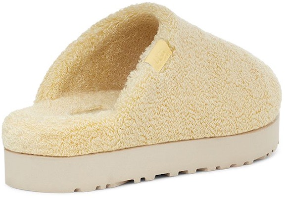 UGG 絨面 休閒 時尚涼拖 女款 香蕉布丁色 Shop UGG 絨面 休閒 時尚涼拖 女款 香蕉布丁色