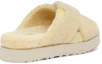 Shop UGG 絨面休閒交叉 時尚涼拖 女式 香蕉布丁色