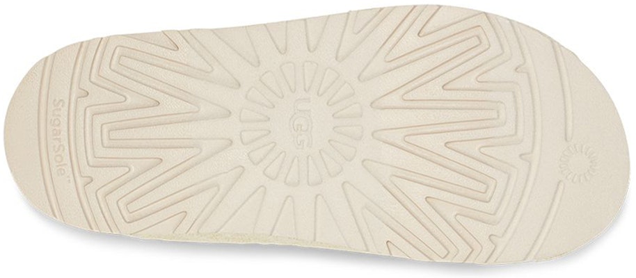 UGG 絨面 休閒 時尚涼拖 女款 香蕉布丁色 Details for UGG 絨面 休閒 時尚涼拖 女款 香蕉布丁色