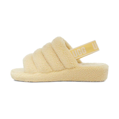 (W) UGG Fluff Yeah Terry 'Yellow'