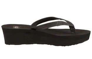 Order UGG 舒適耐磨厚底夾腳拖鞋 女款 黑色