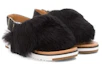 Lookbook (W) UGG Fluff Yeah Schlappen ''Schwarz'' 1019870-BLK