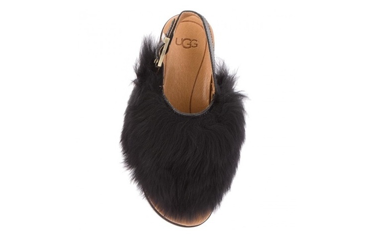 Shop (W) UGG Fluff Yeah Schlappen ''Schwarz'' 1019870-BLK