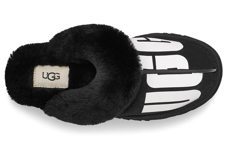 (W) UGG Fluff Yeah Slide 'Black' 圖 5