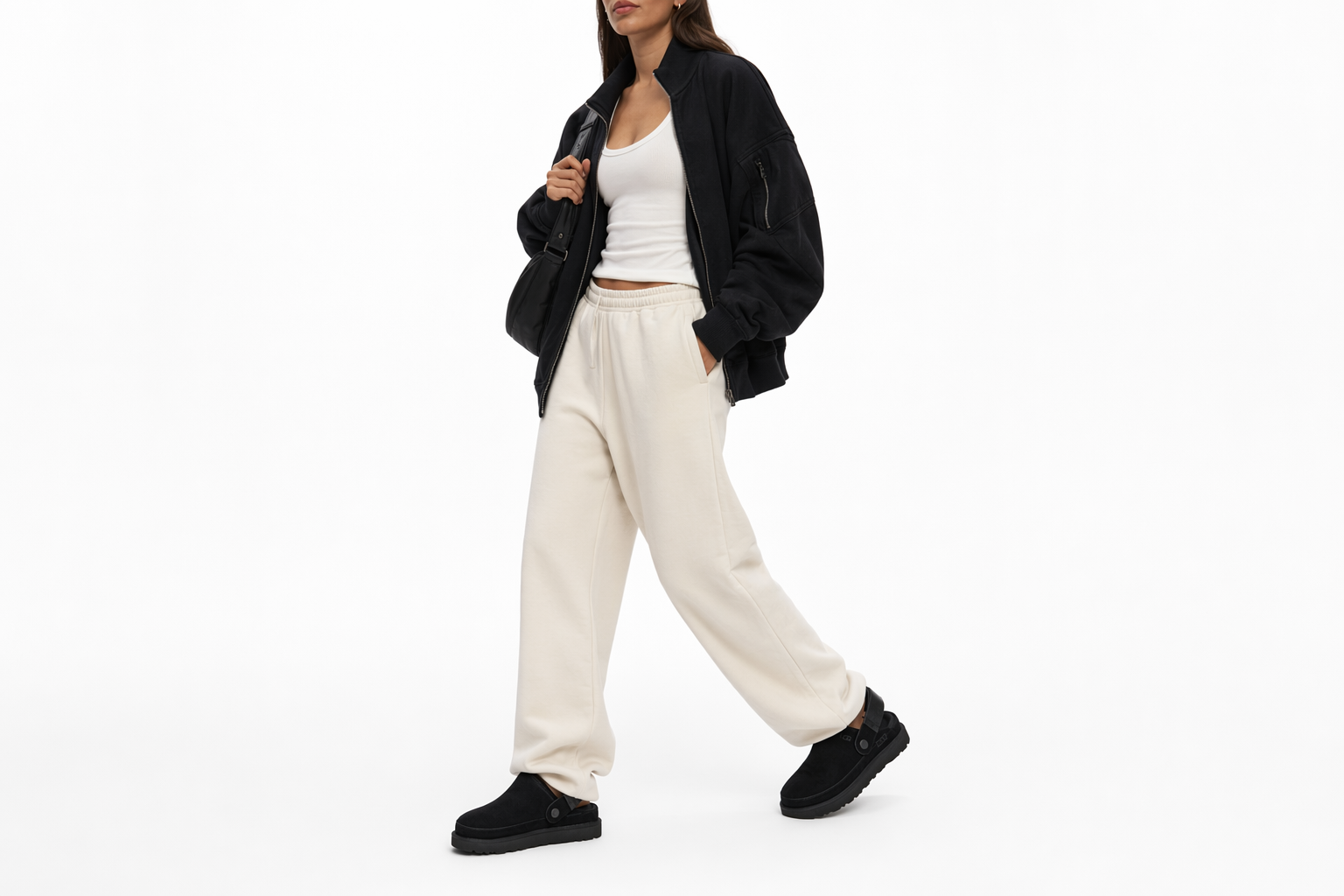 Order (W) UGG Fluff Yeah Slide ''Noir'' 1138252-BLK