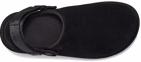Details for UGG 絨面 時尚休閒 時尚涼拖 女款 黑色