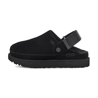 (W) UGG Fluff Yeah Slide 'Black'