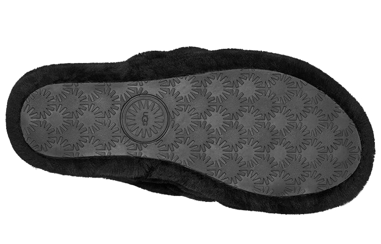 (W) UGG Fluff Yeah Bling Slipper 'Black' 圖 5