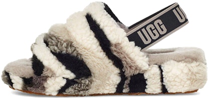 (W) UGG Fluff Yeah Slide 'Hitam Abu-abu' 1118164-BCKG Buy (W) UGG Fluff Yeah Slide 'Hitam Abu-abu' 1118164-BCKG