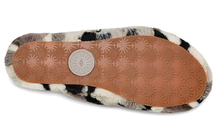 (W) UGG Fluff Yeah Slide 'Black Grey' 圖 6